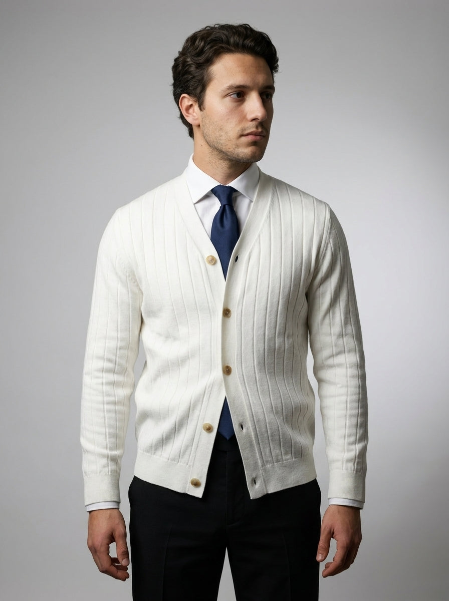 The Ashworth Rib Cardigan
