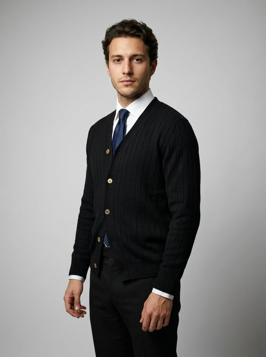 The Ashworth Rib Cardigan