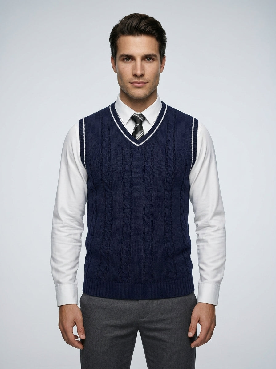 The Cranworth Knit Vest