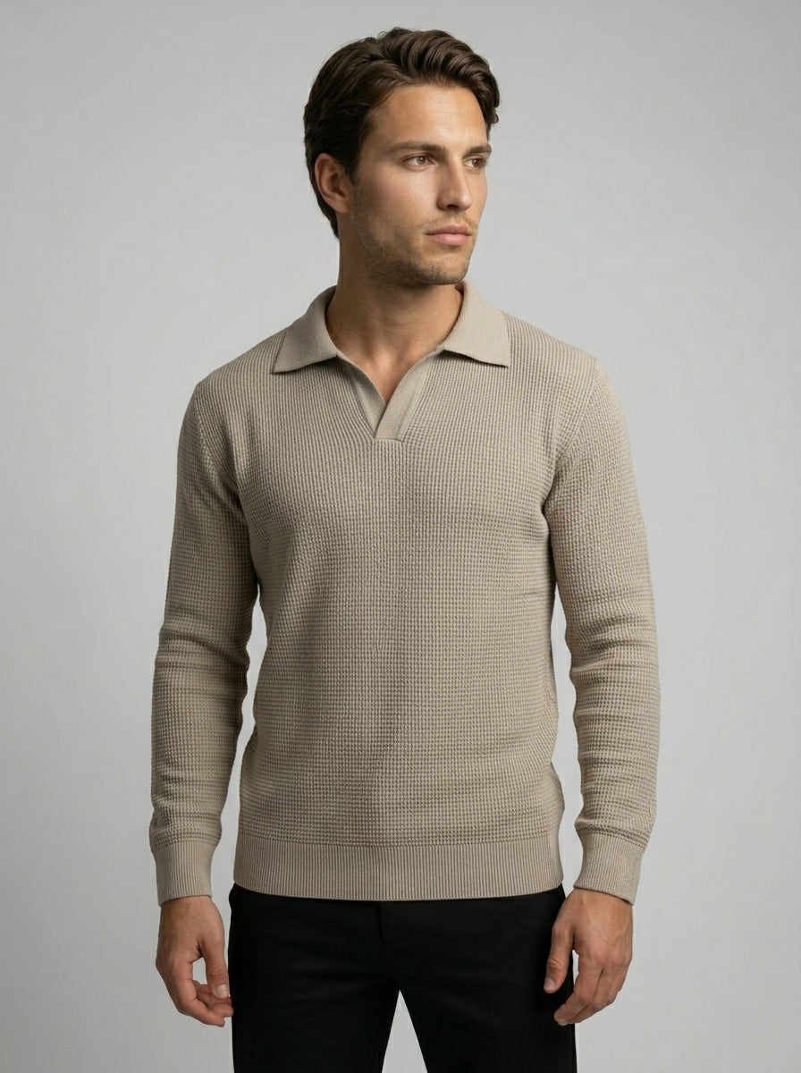 The Belgrove Waffle Polo