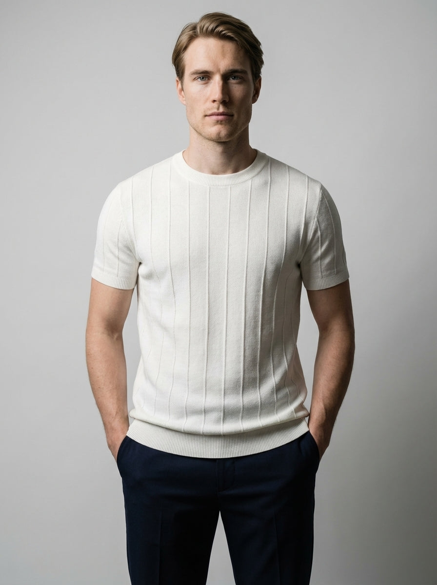The Cavendish Rib Tee