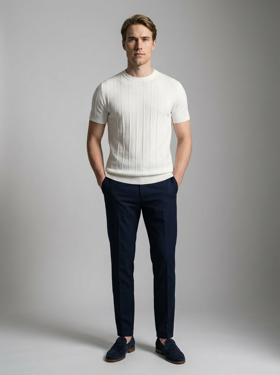 The Cavendish Rib Tee