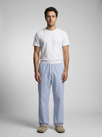 The Helmsley Wide Leg Stripe Pant