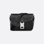 DIOR SMALL SADDLE MESSENGER BAG BLACK LEATHER – authentiek designer item, direct leverbaar bij Mivelia