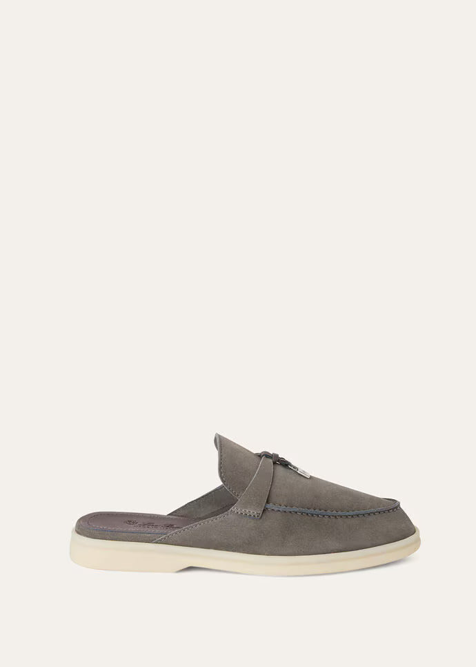 LORO PIANA OPEN LOAFER GREY – authentiek designer item, direct leverbaar bij Mivelia