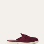 LORO PIANA OPEN LOAFER BORDEAUX – authentiek designer item, direct leverbaar bij Mivelia