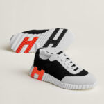 HERMES BOUNCING SNEAKER ORANGE – authentiek designer item, direct leverbaar bij Mivelia