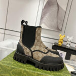 GUCCI ANKLE BOOTS BEIGE