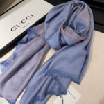 GUCCI SCARF BLUE