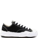 MAISON MIHARA YASUHIRO HANK OG SOLE CANVAS LOW BLACK – authentiek designer item, direct leverbaar bij Mivelia