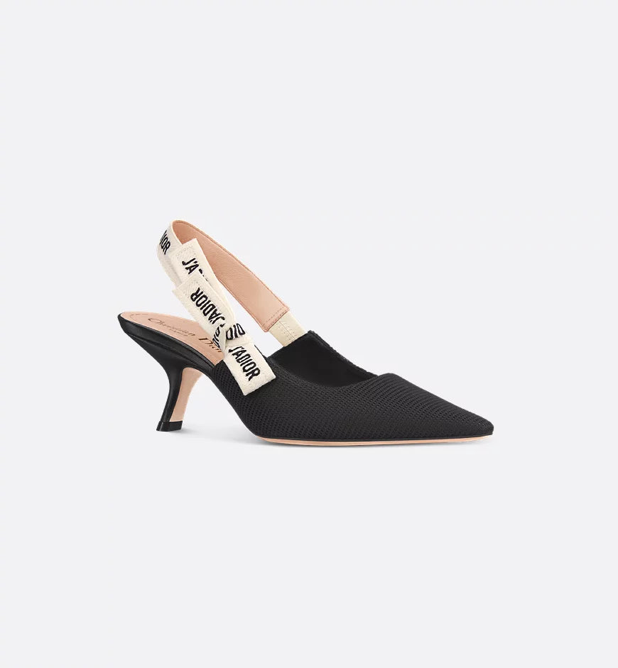 DIOR J’ADIOR SLINGBACK PUMP BLACK 6.5cm – authentiek designer item, direct leverbaar bij Mivelia