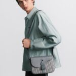 DIOR SMALL SADDLE MESSENGER BAG GREY – authentiek designer item, direct leverbaar bij Mivelia