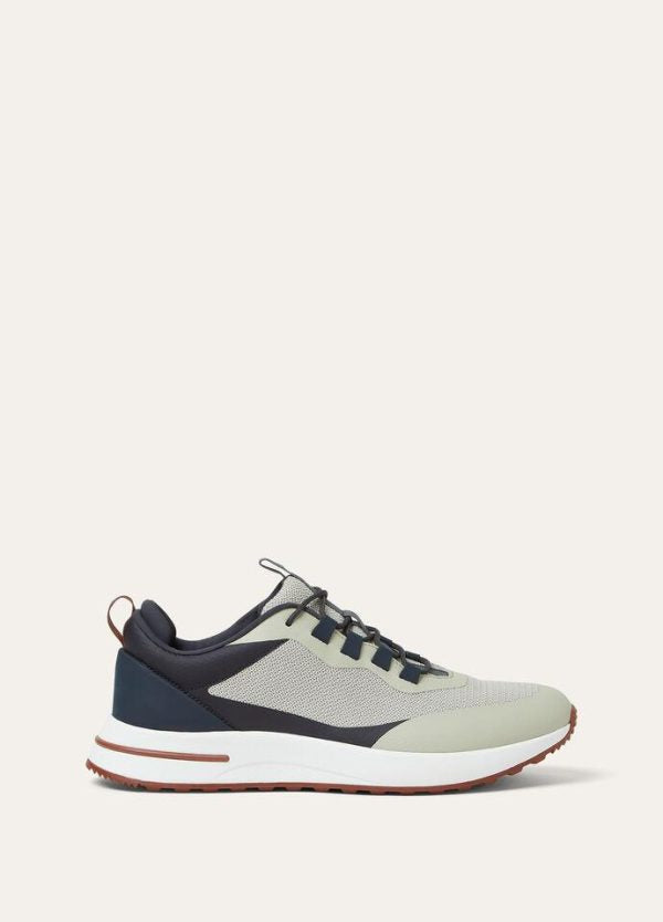 LORO PIANA WEEKEND WALK GREY NAVY – authentiek designer item, direct leverbaar bij Mivelia
