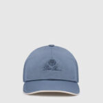 LORO PIANA LOGO BASEBALL CAP BLUE – authentiek designer item, direct leverbaar bij Mivelia