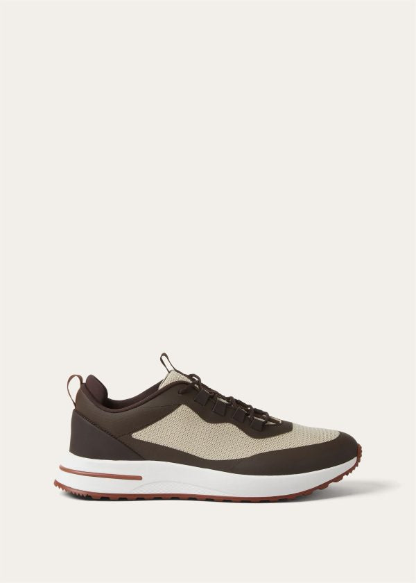 LORO PIANA WEEKEND WALK BROWN BEIGE – authentiek designer item, direct leverbaar bij Mivelia