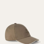 LORO PIANA LOGO BASEBALL CAP BROWN – authentiek designer item, direct leverbaar bij Mivelia