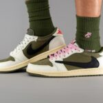 NIKE AIR JORDAN 1 LOW OLIVE – authentiek designer item, direct leverbaar bij Mivelia
